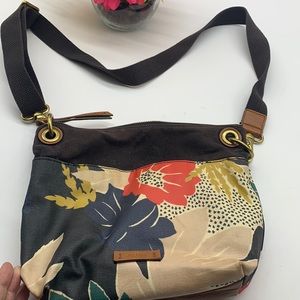 MARKDOWN Fossil Floral Crossbody Bag